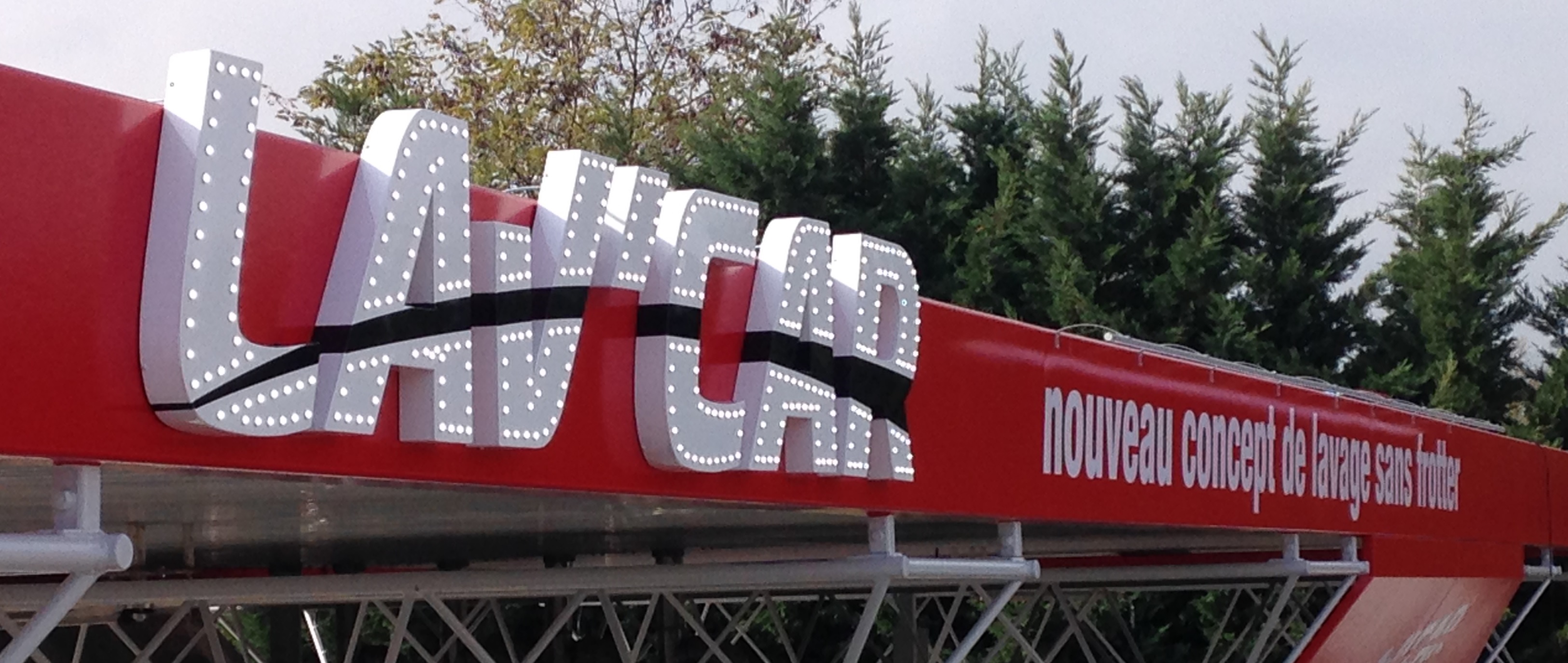 logo led lav car