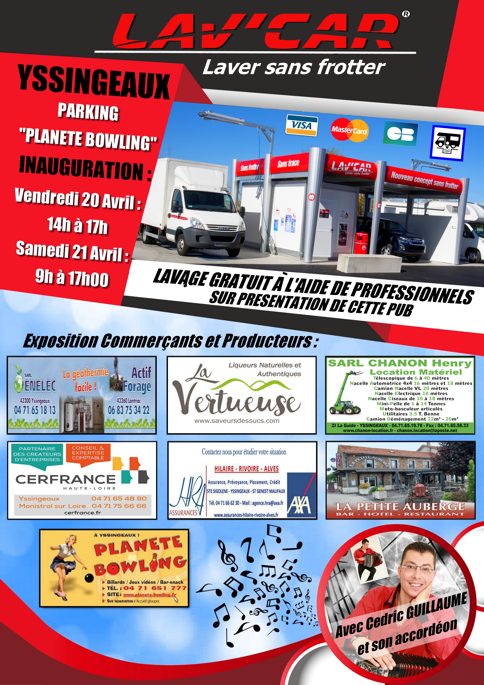 inauguration nouveau centre de lavage