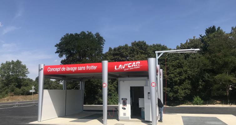 centre de lavage haute pression 