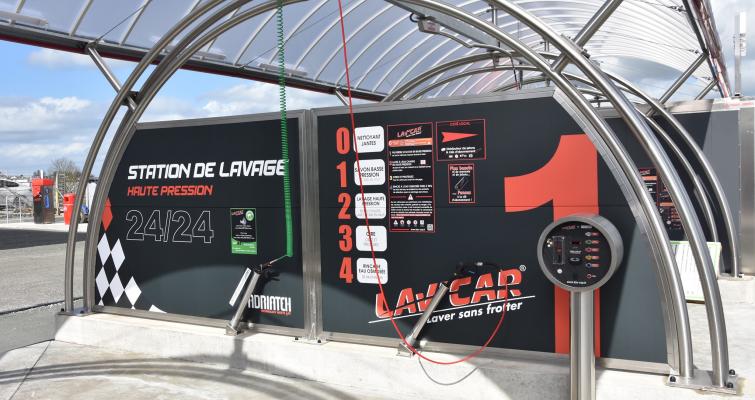 nouvelle station de lavage