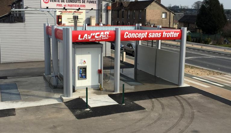 station de lavage haute pression